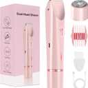 2025 New Bikini Trimmer for Women,Dermave Bikini Shaver,2-in-1 Electric Razors for Women(Pink)