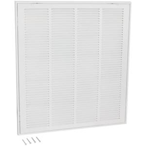 White Return Air Vent Cover for Wall or Ceiling, 28"x 19"Air Return