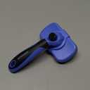 Swihauk Self Cleaning Slicker Brush - Skin Friendly Deshedding Grooming Tool for Dogs & Cats, Suitable for Shedding & Haired Pets, with Pet Supplies Accessories, Blue