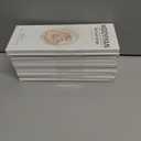 10 x Semi Cured Gel Nail Strips|Works with Any UV/LED Lamps|20 Pcs Gel Nail Stickers|Long-Lasting Two Weeks and Easy to Apply & Remove|White Winter