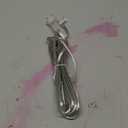 Lamp Cord with End Plug Replacement Electric Lamp Wire Clear 18/2 SPT-1 Wire Stripped End Ready for Wiring Repair Part for Table Floor Lighting Fixture(15ft,Clear Silver)