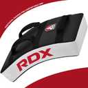 RDX Kick Shield Muay Thai Kickboxing, Heavy Curved Kicking Striking Body Pad, Punching Foot Target MMA Boxing Training, 3 Padded Handles, Martial Arts Karate TKD Taekwondo (One Pad Only)