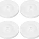 Gadpiparty 4pcs Balloons Decor Weight Base for Balloon Arch Balloon Arch Stand Base Beach Balloon Arch Holder Base for Balloon Plastic Wedding White Telescopic Rod