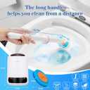 Disposable Toilet Brush,with 24 Refill Heads and Holder,Clean Brush Starter Kit,with 1 Toilet Wand, 1StorageCaddy and,3Fragrant Tablet, Toilet Wand Kit,Deep Cleaning Bathroom.