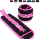 Fragraim Adjustable Ankle and Wrist Weights, 1 Pair, Weight Cuffs for Hands and Feet