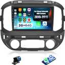 2+64G Android 13 Car Stereo for Chevy Colorado GMC Canyon 2015-2019 with Wireless Carplay Android Auto,9'' Touchscreen Car Radio with WiFi GPS Navigation Bluetooth FM/RDS Radio SWC+AHD Backup Camera
