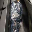 Rolanstar Bed Frame Full Size with Charging Station and LED Lights, Upholstered Storage Headboard with Drawers, Heavy Duty Metal Slats, No Box Spring Needed, Noise Free, Easy Assembly, Dark Grey