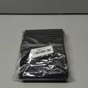 500Pcs Black Disposable Straws5.12 Straight Flat Straw,0.16 Diameter, For Kitchen,Bar,Club,Drinks, Milk, Soda, Party, Whiskey (500, 5.12'')