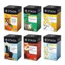 Stash Tea Soothing Herbal Tea 6 Flavor Variety Pack, 6 Boxes With 18-20 Tea Bags Each (EXP 09/18/28)