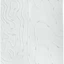 Boon GRIFFLE Textured Non Slip Baby Bath Tub Mat with Hanging Hook and Drain Holes, Gray