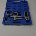 Ball Joint Separator Kit | 5 in 1 Pitman Arm Puller, Tie Rod End Tool Set, Splitter Removal Kit for Front End Service (Blue)