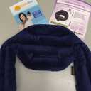SunnyBay Microwave Heating Pad, Microwavable Heated Neck and Shoulder Wrap with Wide Neck Coverage, Hands-Free Moist Aromatherapy Hot Pack with Lavender, 26x7 Inches, 2.5 lbs, Navy Blue