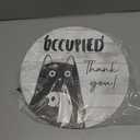 Occupied Vacant Sign for Bathroom Door Cute Cat in Use Wood Double Sided Hanger Plaque Sign for Home Office Bathroom Restroom Door