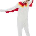 SWEETXIN Adult Unisex Onesie Pajamas Halloween Christmas Cosplay Costume Suit for Women and Men, S