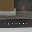 36" Electric Fireplace Wall Mounted and Recessed with Remote Control, 750/1500W Ultra-Thin Wall Fireplace Heater W/Timer Adjustable Flame Color and Brightness, Log Set & Crystal Options