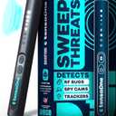 TensaOne Hidden Camera Detectors – Mini Security Device for Audio Video Wireless Threats, Hotel Safety, Home Privacy and GPS Tracker Detection, Pen RF Spy Cam Voice Recorder Bug Finder for Travelers