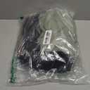 Riyiper 3 Pack Women Long Sleeve Shirts, 95% Cotton V Neck Ribbed Knit Tops Slim Fit Casual Going Out Tee Shirts (X-Large, Black, Mocha Brown, Matcha Green)