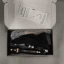 Automatic Rotating Curling Iron Set, 3 in 1 Dual Voltage Ceramic Wand with 1" 1.25" 1.5" Barrels, Ionic Technology, 3 Heat Settings, Fast Heating for Beach Waves & Travel