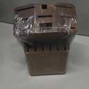 ENOKING 15 Slots Universal Knife Block, Acacia Wood Knife Block without Knives, Knife Holder for Kitchen Counter- Wider Angled Openings for Keeping Knives Sharp