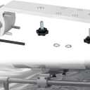 58182 Stow N' Go Grill Rail Mount Bracket, Compatible with Any Kuma Grill and RV Boat Camping Inside/Outboard 7/8" to 1-1/4" Round or 1-1/4" Square Horizontal Railings