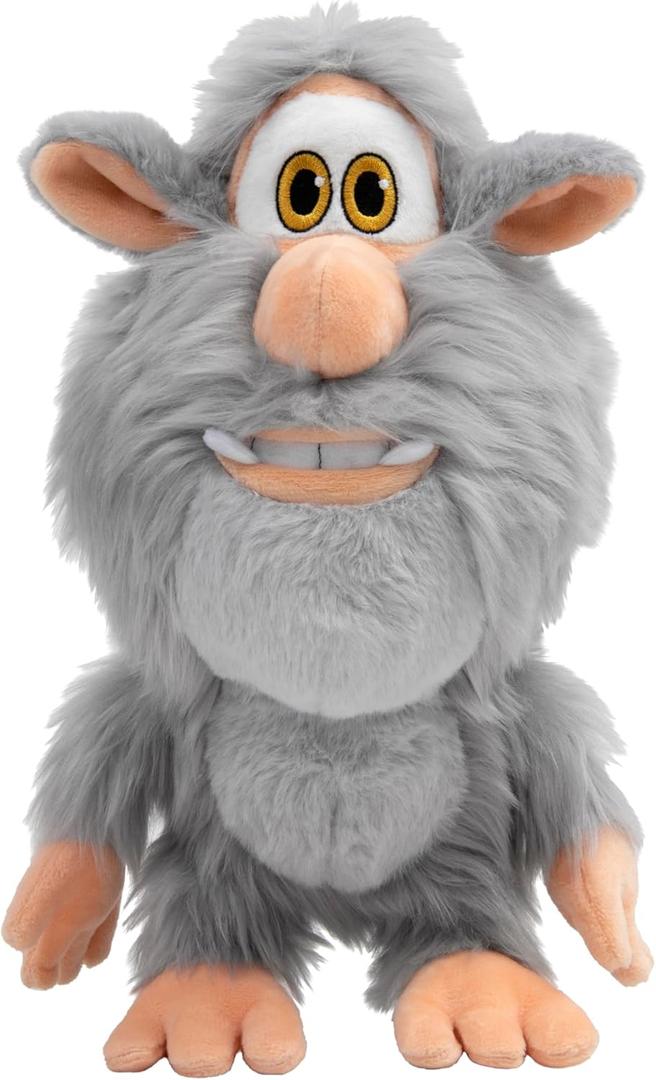 Booba Official Yeti Plush  12" Soft Stuffed Winter Friend Toy  Cozy Gift for Kids & Toddlers  Collectible Character Plush from Popular Animated Series  Perfect Christmas or Birthday Present