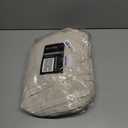 jinchan Ecru Natural Linen Blend Curtains 84 Inches Length for Living Room Divider Sliding Door Farmhouse Rod Pocket Back Tab Light Filtering Drapes Lightweight Curtains for Bedroom 4 Panels