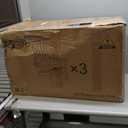 GRUHUM Jute Cotton Area Rug 6'x9' ft Rectangle Hand Woven Natural Farmhouse Rug for Living Room, Bedroom Kitchen - Rustic Vintage Bohemian Eco-Friendly Home Dcor 6x9 ft Natural Boho Rugs