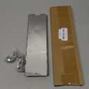 Patio Heater Reflector Shield,(10 Panels) Propane Patio Heaters Heat Deflector Replacement Parts,Enegy Saving,Windshield,Heat Focusing (33.46"W x 12"H(Small,10 Panels))