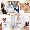 12Set Employee Appreciation Gifts Bulk, Thank You Gift Inspirational Notebook Makeup Bag for Team Volunteer Nurse Coworker Teacher, Cosmetic Bag Notepad with Bamboo Pen Gifts Box (12, Teacher)