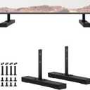 Metal TV Stand for LG TV Legs Only for LG 47LB5900-UV 49UB8200-UH 50LB6300 50LF6090-UB 50LH5730-UA 55LB5900-UV 55LF6000-UB 55LY340C-UA 55UB8200-UH TV Stand Base for LG TV Legs Replacement with Screws