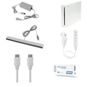 Nintendo Wii Console, White HDMI Bundle
