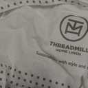 Threadmill Muslin Twin Blanket | Soft, Breathable and Lightweight Summer Blanket | 4-Layer Gauze for Kids and Adults | Twin Size | White