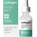 Collagen Peptide Serum for Face, Daily Firming, Lifting and Wrinkle Reducing Facial Serum with Marine Derived Collagen and Hyaluronic Acid 1 oz