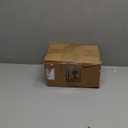 ONTUBE Porcelain Sugar and Creamer Set of 3,Ceramics Cream Pitcher, Sugar Bowl with Lid and Spoon (Bright White)