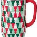 Swig Life 40oz Mega Mug, 40oz Tumbler with Handle and Straw, Extra Large Insulated Tumblers, Cup Holder Friendly Travel Mug (Perfect Pines)