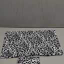 Black Leopard Throw Pillow Covers, 2 Sets 12X20 Inch Decorative Cheetah Throw Pillow Cases, Soft Cushion Case for Room Home Decoration