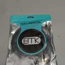 EMK Dual 90 Angle MIDI Cable 2-Pack, 3.5mm TRS to 5-Pin DIN, Right-Angle Connectors for Synth/Keyboard/Controller (4ft/1.2m)