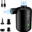 Portable Air Pump for Inflatables-USB Rechargeable 3600mAh Battery Powered,Mini Inflator & Deflator for Pool Inflatable Camping Air Mattress