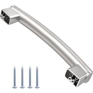 Upgraded WB15X26821 Microwave Handle Replacement Compatible with GE Microwave Oven Door Handle, Fit General Electric Microwave Parts JVM6175SK2SS JVM6175SK1SS PVM9179SKSS JVM7195SK2SS