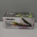 MÜELLERHOME Pro-Series 8 Blade Egg Slicer, Onion Mincer Chopper, Slicer, Vegetable Chopper, Cutter, Dicer, Vegetable Slicer with Container