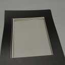 15 Pack 11x14 Black Picture Mats, Frame Mattes for 8 x10 Pictures Display Photo Frame Mat Core Bevel Cut Mat Board Show Kit for Photos, Prints, Artworks