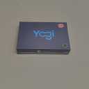 Yogi Fidget Toy, Patented Fidget Spinners for Kids, Teens and Adults, School Fidget Toys for Kids 8-12, Spinning Toys for Autism, Anxiety, ADHD Toy, Five Ring Sizes, Easy to Use Sensory - Aurora (Turquoise-purple)