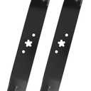 580244002 Gator Mower Blade for 22 Deck, Compatible with H usqvarna MZ54, HU700F, HU700H, HU725AWD, HU800AWD, J onsered Mower, Replace 580244001, 532446784, 586529601, 2-Pack