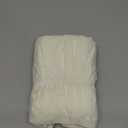 MEILA Wrap Around Bed Skirt Three Fabric Sides Elastic Dust Ruffled 14 Inch Tailored Drop,Easy to Install Fade Resistant-Ivory, Twin/Full