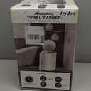 Ultra Large Capacity Towel Warmer, Rapid Heating with Timer, One-Button Digital Display Control, Safety Lock, Gifts for Him & Her, Auto Shut-Off, Fits 2 Large, Blankets, Bathrobes, PJ's (White)