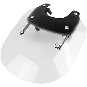 Motorcycle Windscreen Windshield Compatible with Harley Nightster 975 RH975 RH 975 2022-2024 Nighster 975 Special RH975S 2023-2024 PC Windscreen Double Bubble (Long-Black)