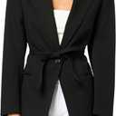 BOSS, Jalara Tie Blazer, Black Magnolia, 8