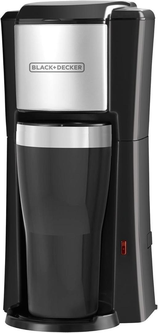 Single Serve Coffeemaker, Black (One Size)