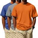 Neer 3 Pack Big and Tall T-Shirts for Men 5XL