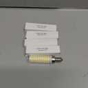 ALIDE E12 10W 6000K LED Candelabra Bulbs 100w Equivalent 1200lm 0.73 * 3.15inch, Non-dimmable, 5Pack (Daylight White)